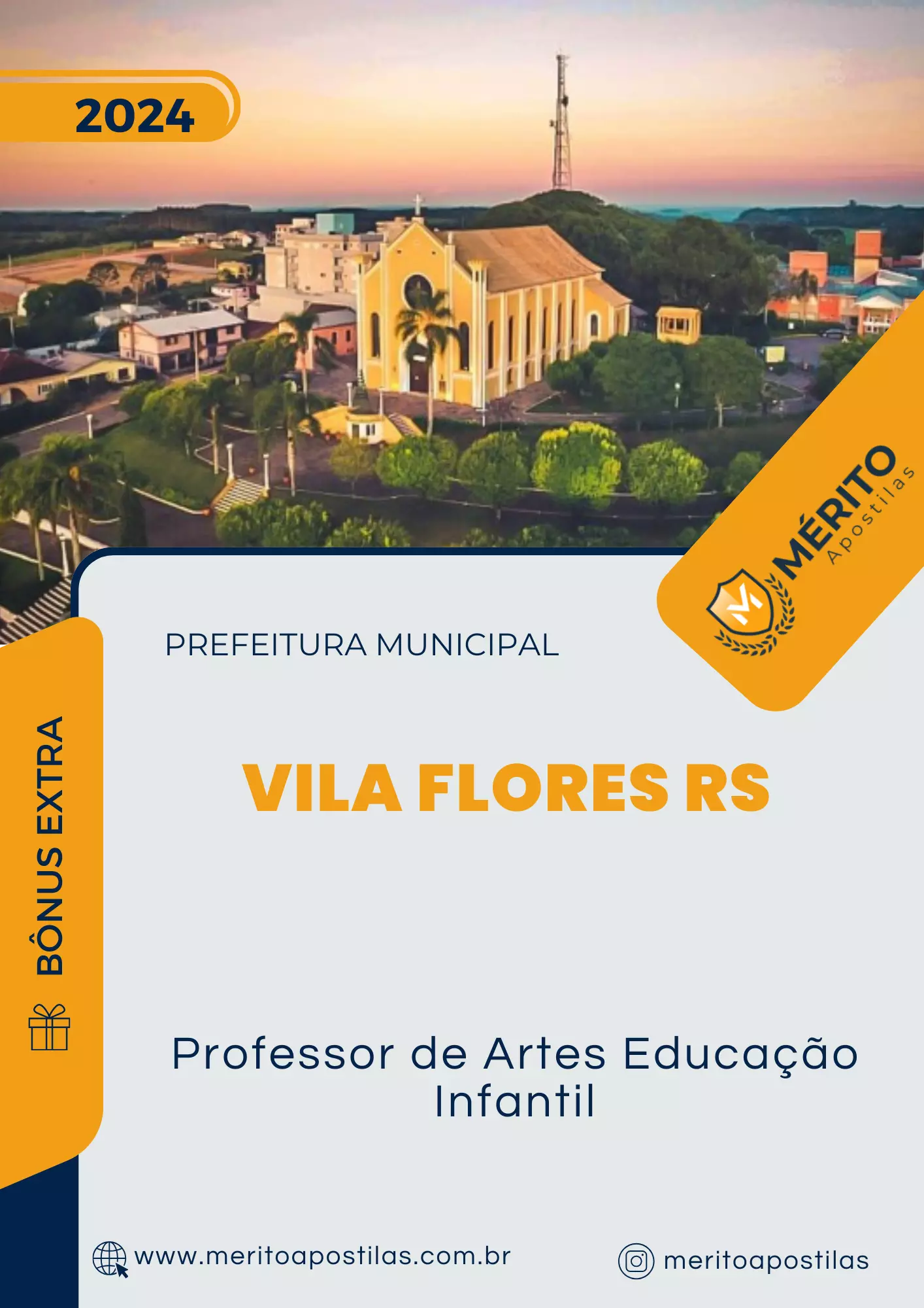 Apostila Professor de Artes Educação Infantil Prefeitura de Vila Flores RS 2024