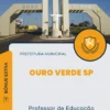 Apostila Professor de Educação Especial Prefeitura de Ouro Verde SP 2024