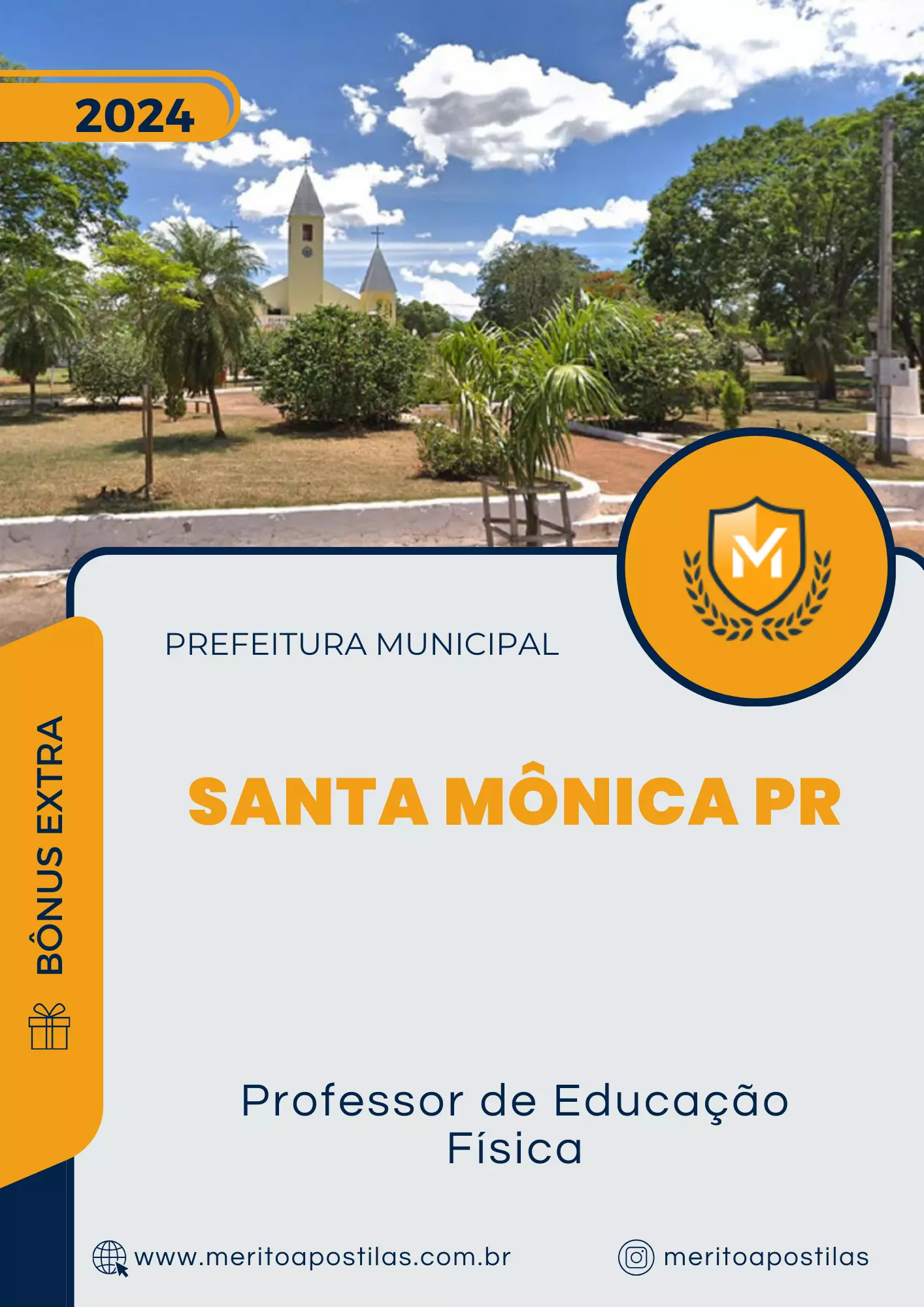 Apostila Professor de Educação Física Prefeitura de Santa Mônica PR 2024