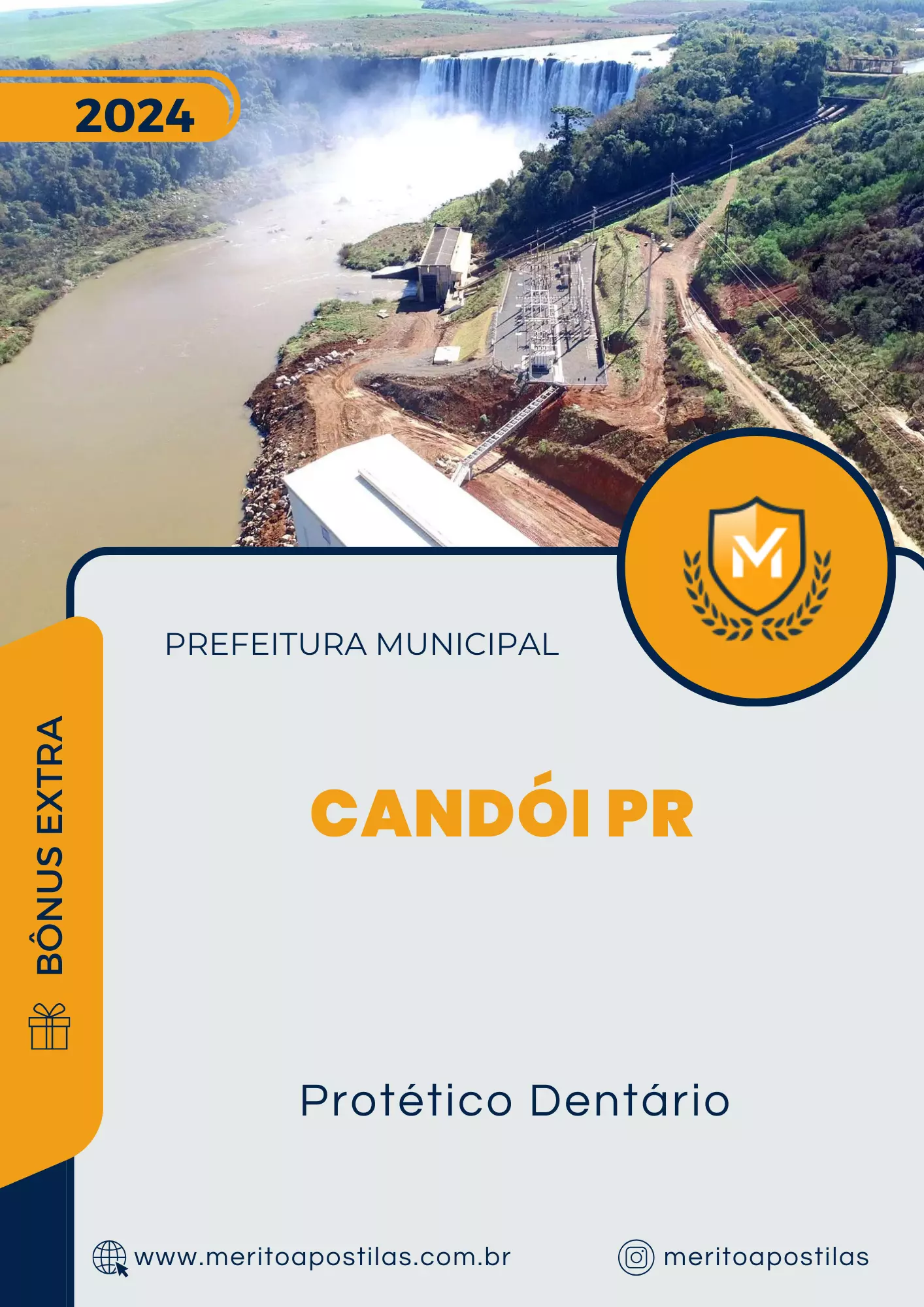 Apostila Protético Dentário Prefeitura de Candói PR 2024