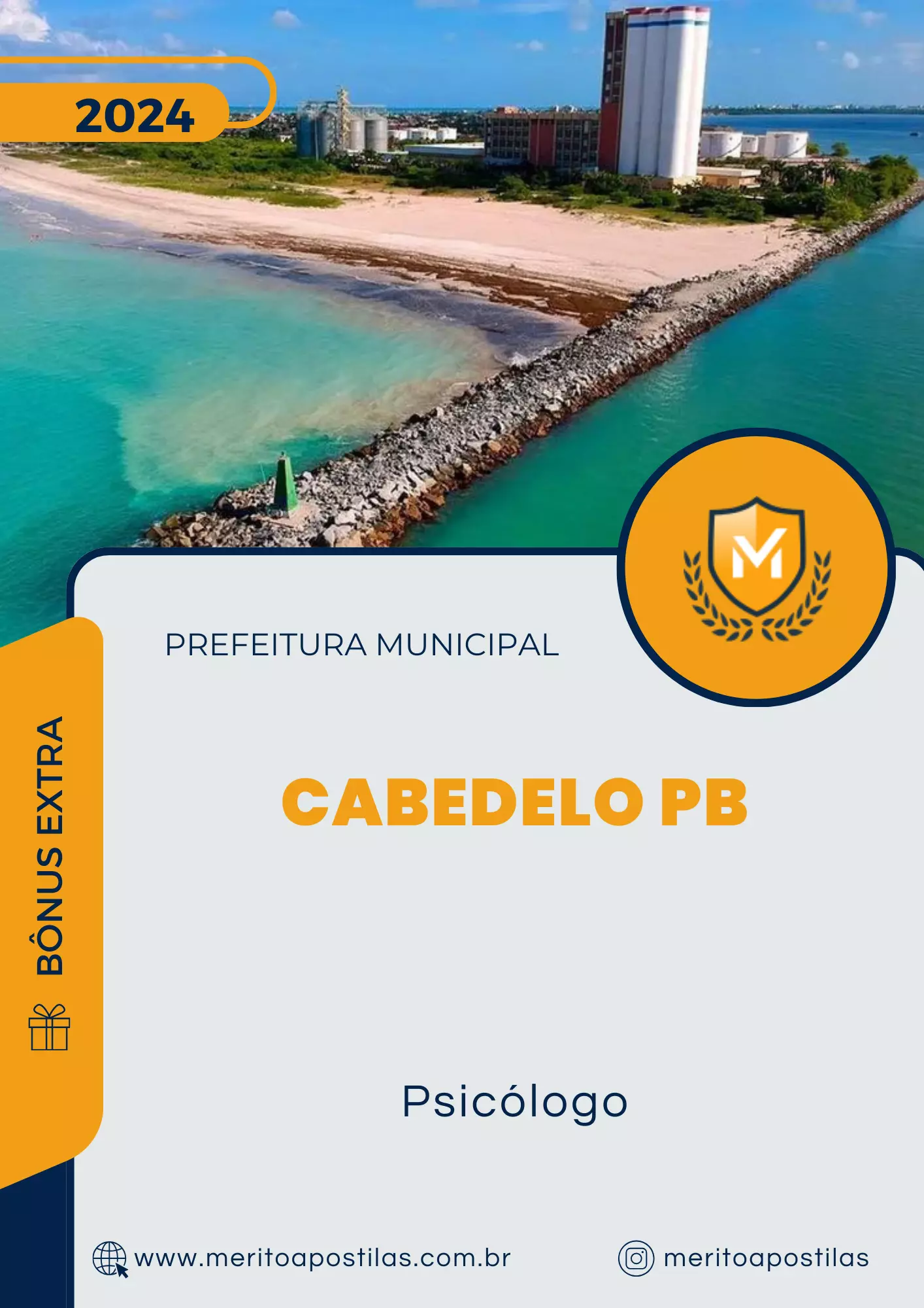 Apostila Psicólogo Prefeitura de Cabedelo PB 2024