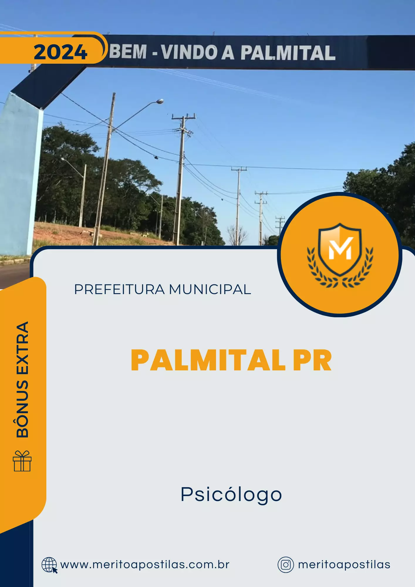 Apostila Psicólogo Prefeitura de Palmital PR 2024