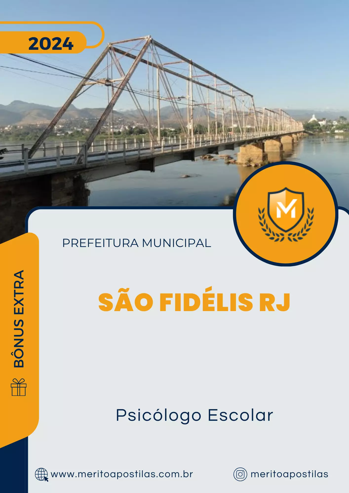 Apostila Psicólogo Escolar Prefeitura de São Fidélis RJ 2024