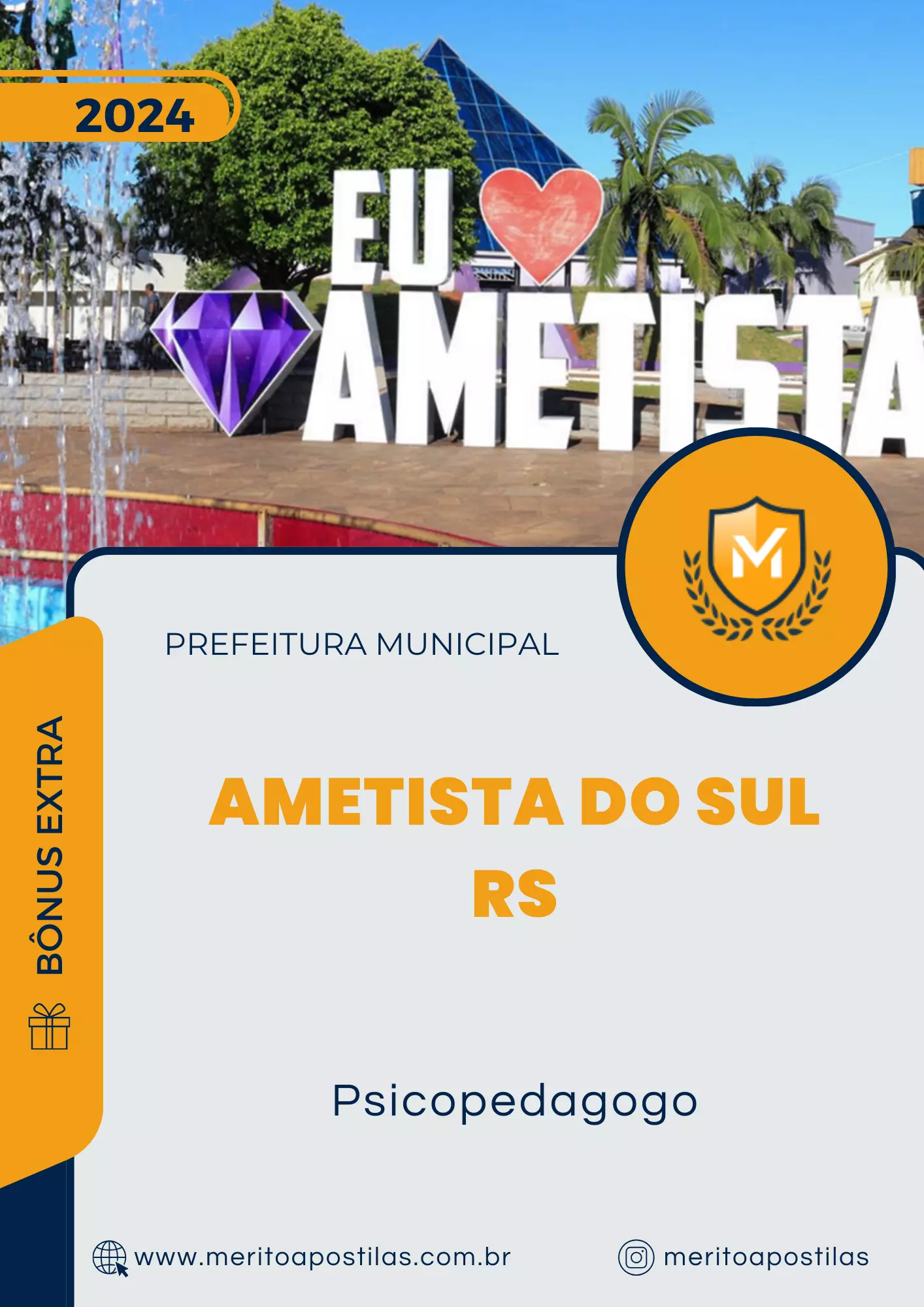 Apostila Psicopedagogo Prefeitura de Ametista do Sul RS 2024