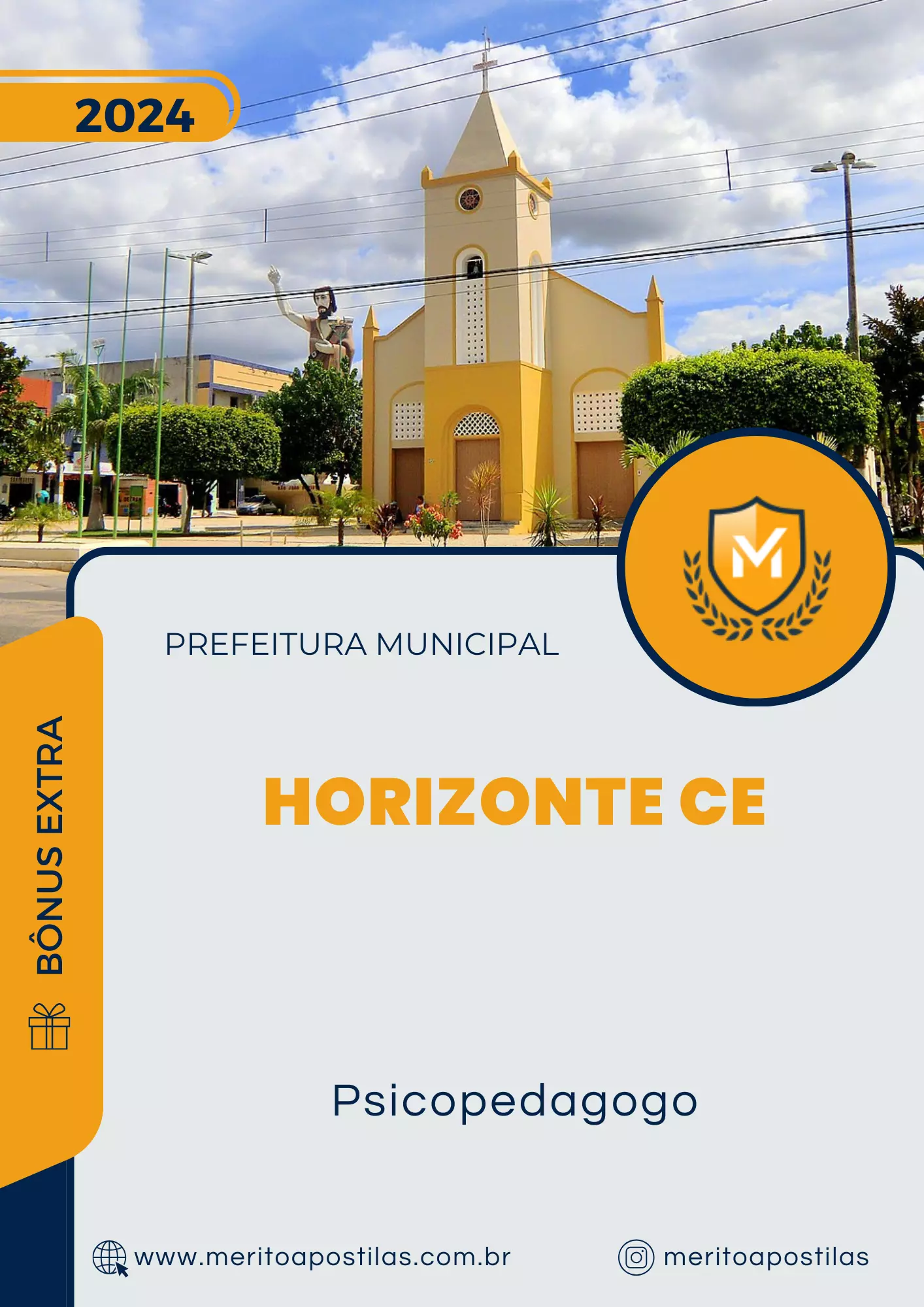 Apostila Psicopedagogo Prefeitura de Horizonte CE 2024