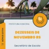 Apostila Secretário de Escola Prefeitura de Dezesseis de Novembro RS 2024
