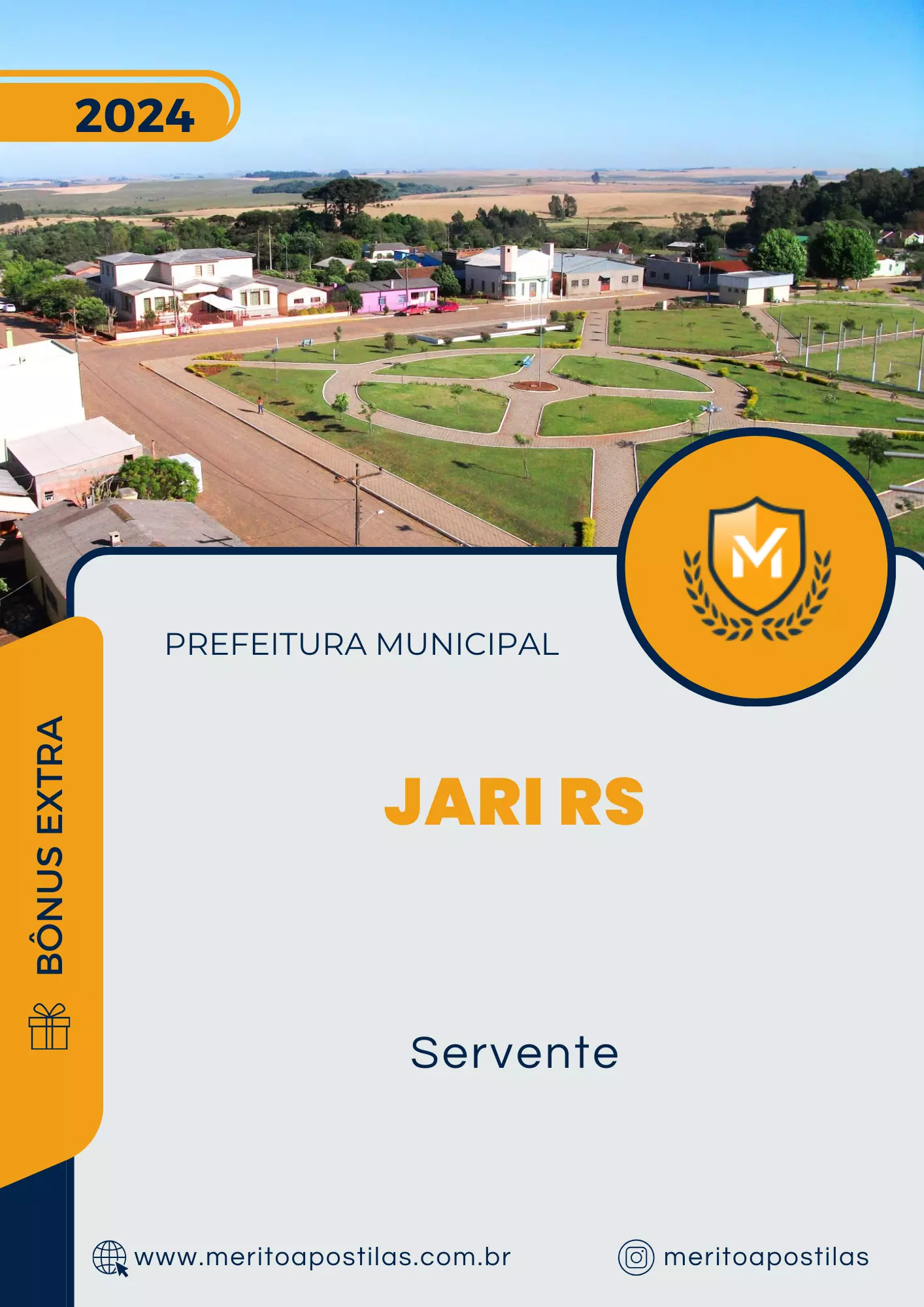 Apostila Servente Prefeitura de Jari RS 2024