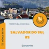 Apostila Servente Prefeitura de Salvador do Sul RS 2024
