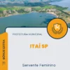 Apostila Servente Feminino Prefeitura de Itaí SP 2024