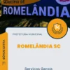 Apostila Serviços Gerais Prefeitura de Romelândia SC 2024