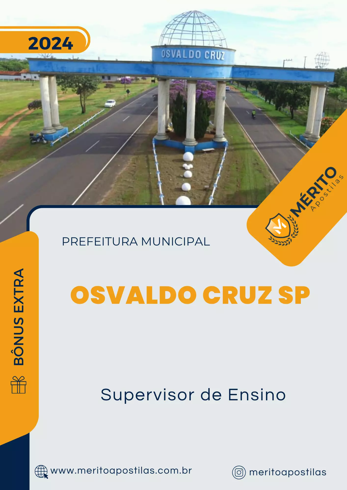 Apostila Supervisor de Ensino Prefeitura de Osvaldo Cruz SP 2024