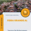 Apostila Técnica De Enfermagem Prefeitura de Feira Grande AL 2024