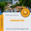 Apostila Técnico De Enfermagem ESF Prefeitura de Sabará MG 2024