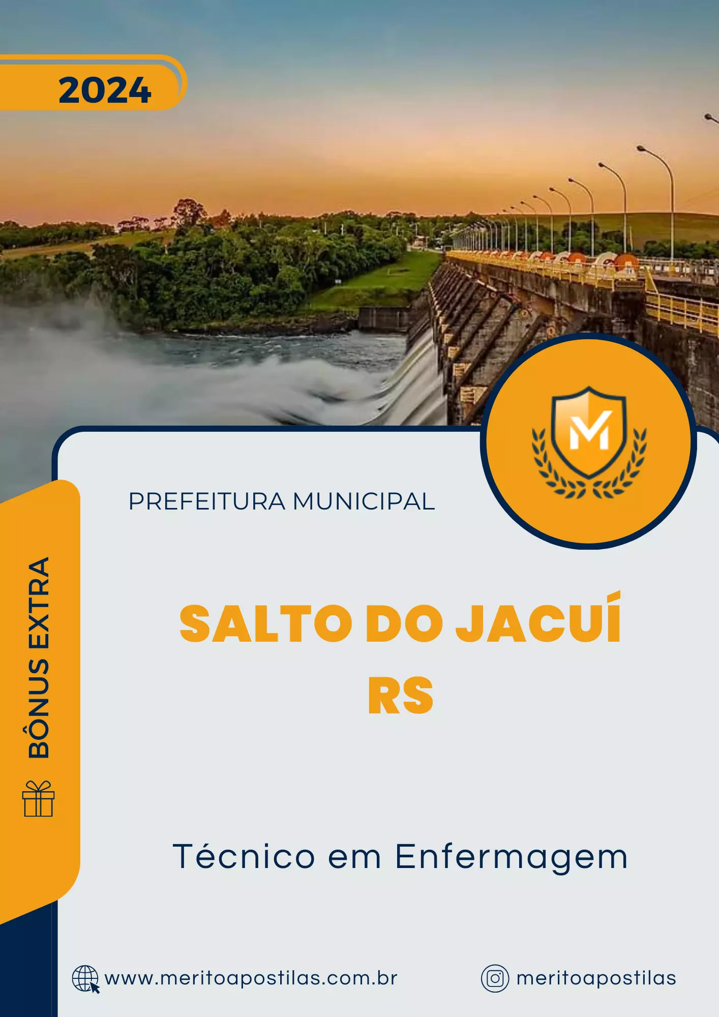 Apostila Técnico em Enfermagem Prefeitura de Salto do Jacuí RS 2024