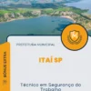 Apostila Técnico em Segurança do Trabalho Prefeitura de Itaí SP 2024