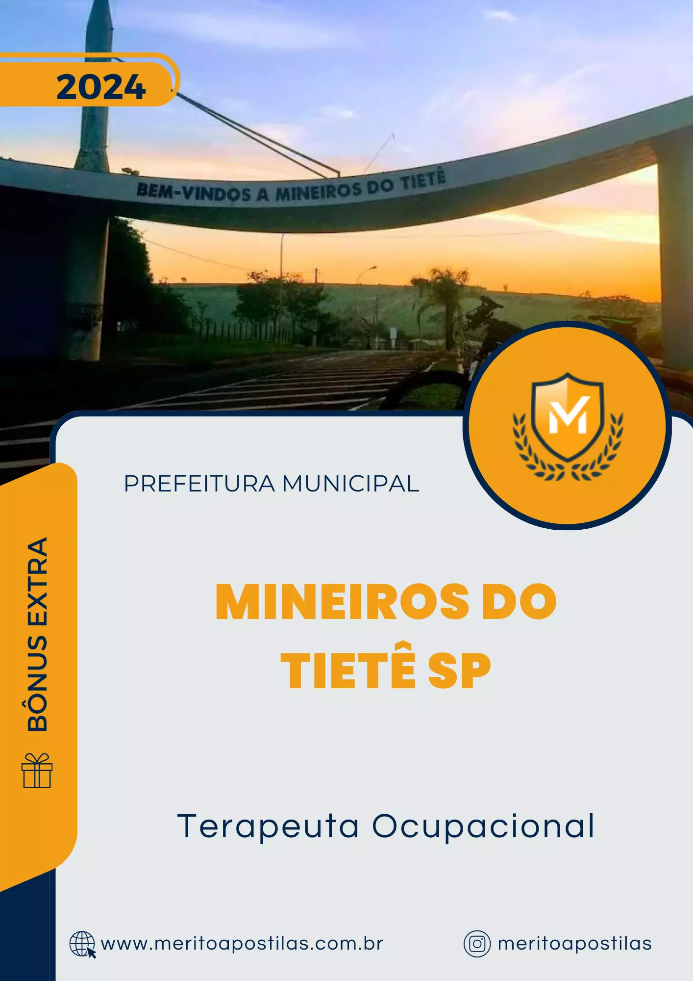 Apostila Terapeuta Ocupacional Prefeitura Mineiros do Tietê SP 2024