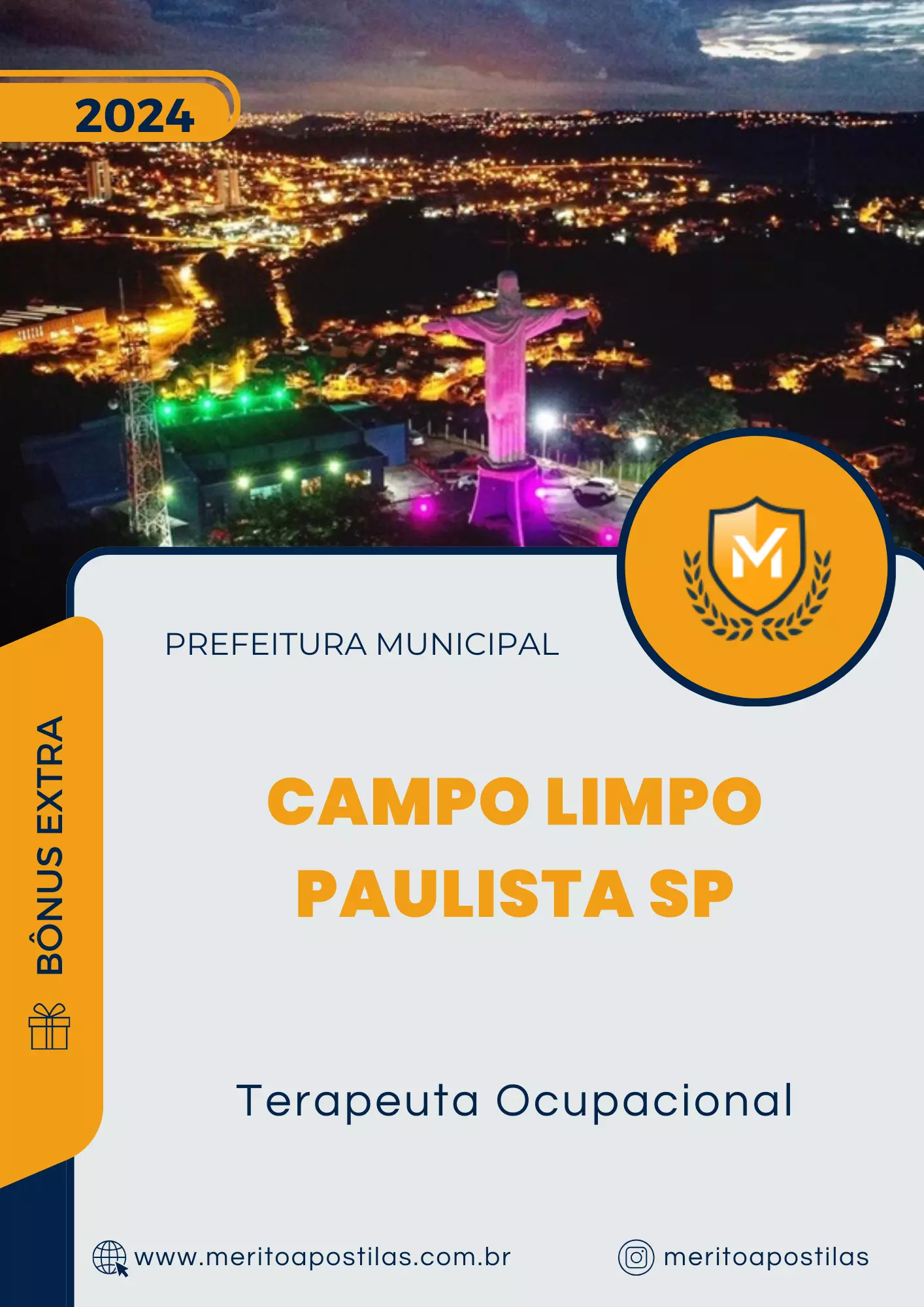 Apostila Terapeuta Ocupacional Prefeitura de Campo Limpo Paulista SP 2024