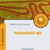 Apostila Tratorista Prefeitura de Paranhos MS 2024