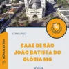 Apostila Vigia Concurso SAAE de São João Batista do Glória MG 2024