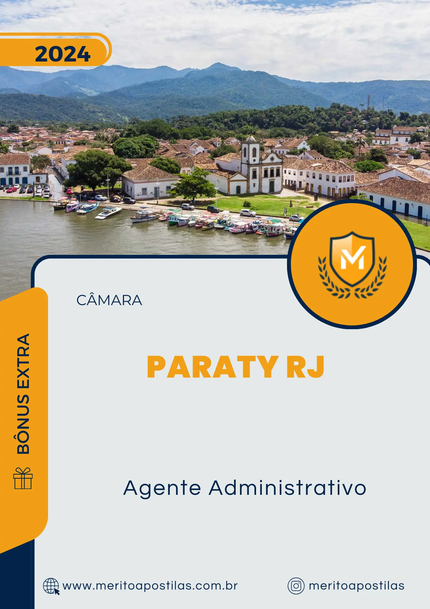 Apostila Agente Administrativo Câmara de Paraty RJ 2024