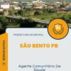 Apostila Agente Comunitário De Saúde Prefeitura de São Bento PB 2024
