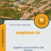 Apostila Agente Comunitário De Saúde Prefeitura de Sampaio TO 2024