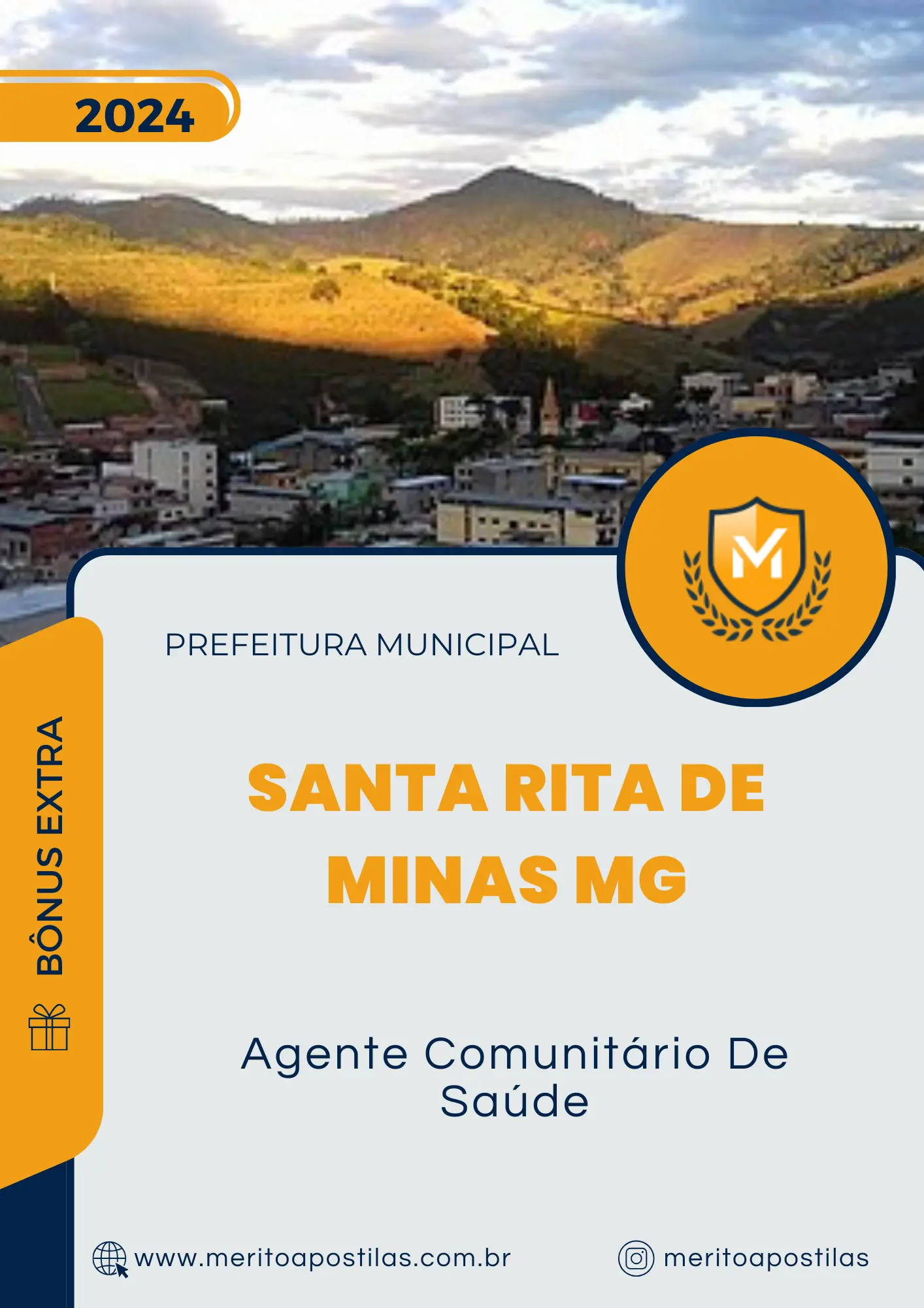 Apostila Agente Comunitário De Saúde Prefeitura de Santa Rita de Minas MG 2024