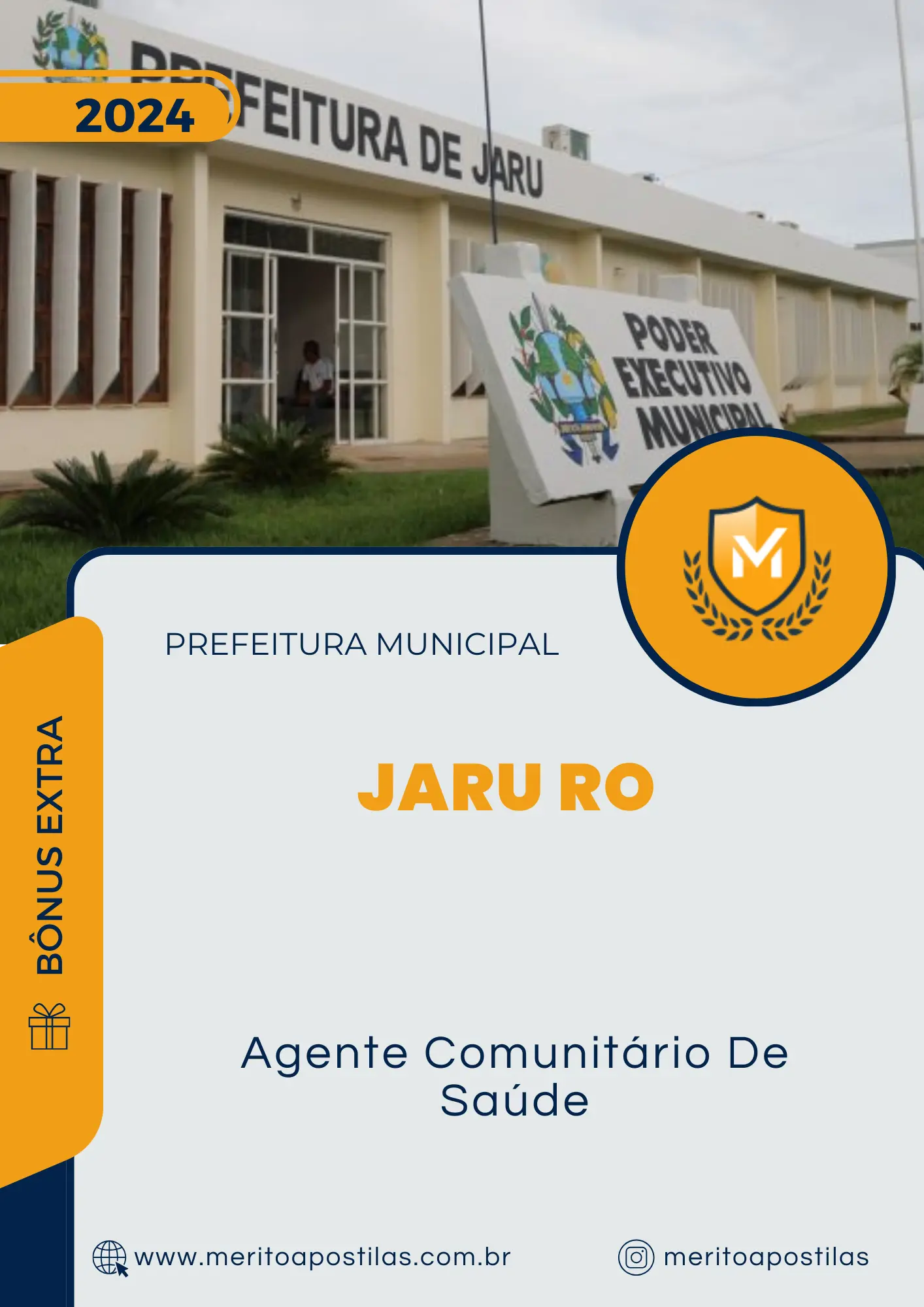 Apostila Agente Comunitário De Saúde Prefeitura de Jaru RO 2024