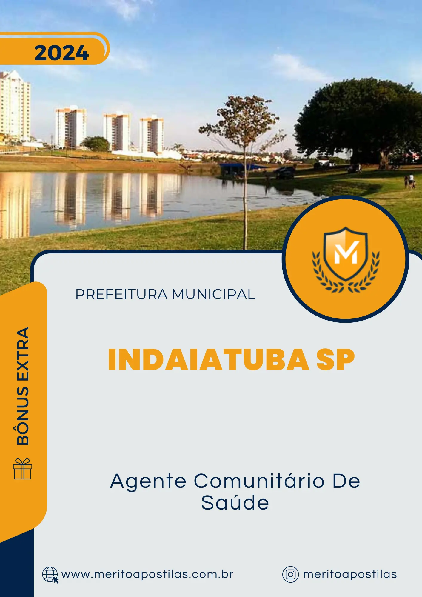 Apostila Agente Comunitário De Saúde Prefeitura de Indaiatuba SP 2024