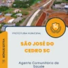Apostila Agente Comunitário de Saúde Prefeitura de São José do Cedro SC 2024