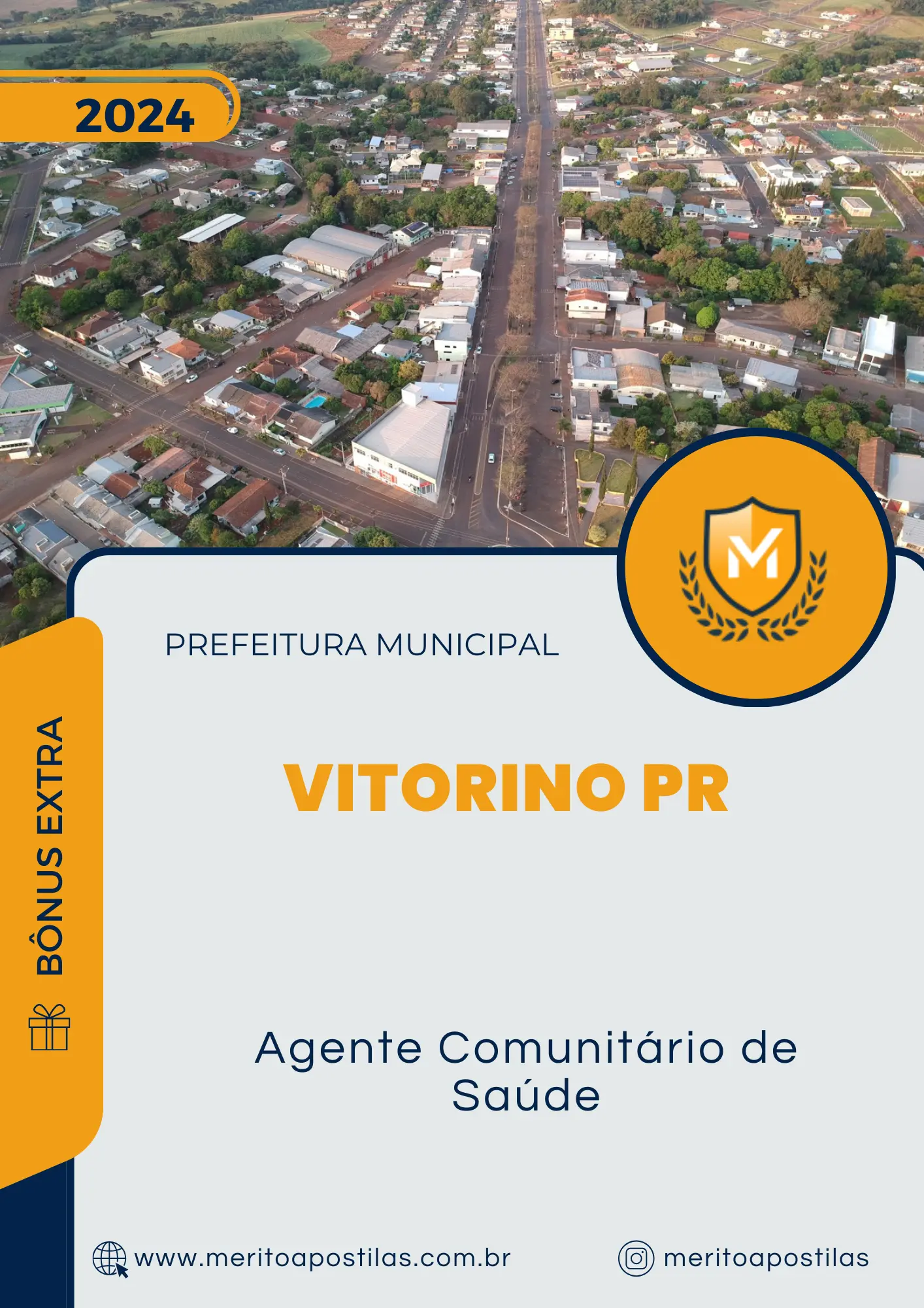 Apostila Agente Comunitário de Saúde Prefeitura de Vitorino PR 2024