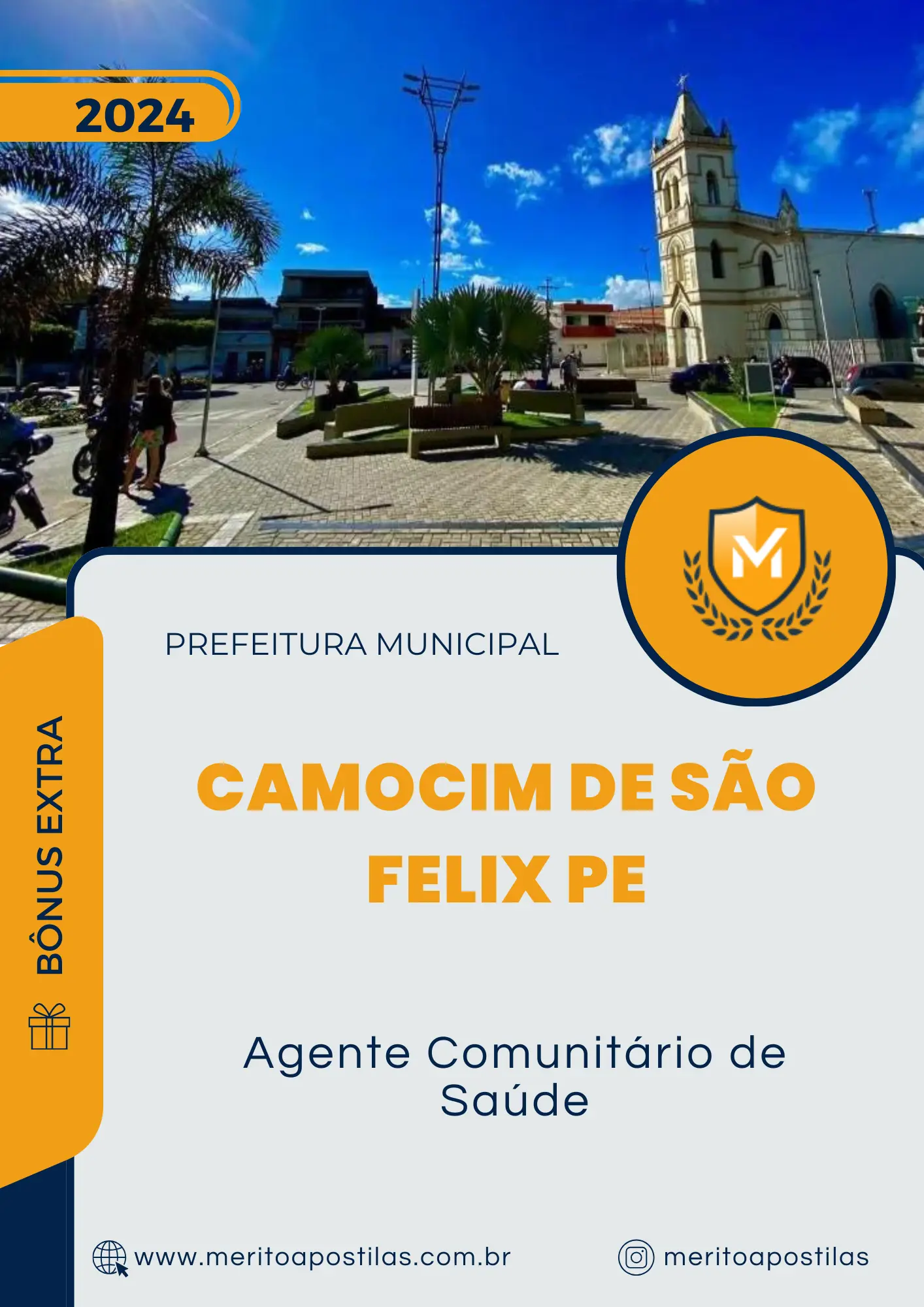 Apostila Agente Comunitário de Saúde Prefeitura Camocim de São Felix PE 2024