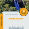 Apostila Agente Condutor Op Máquinas Pesadas I Prefeitura de Capelinha MG 2024