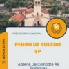 Apostila Agente De Combate Às Endemias Prefeitura de Pedro de Toledo SP 2024