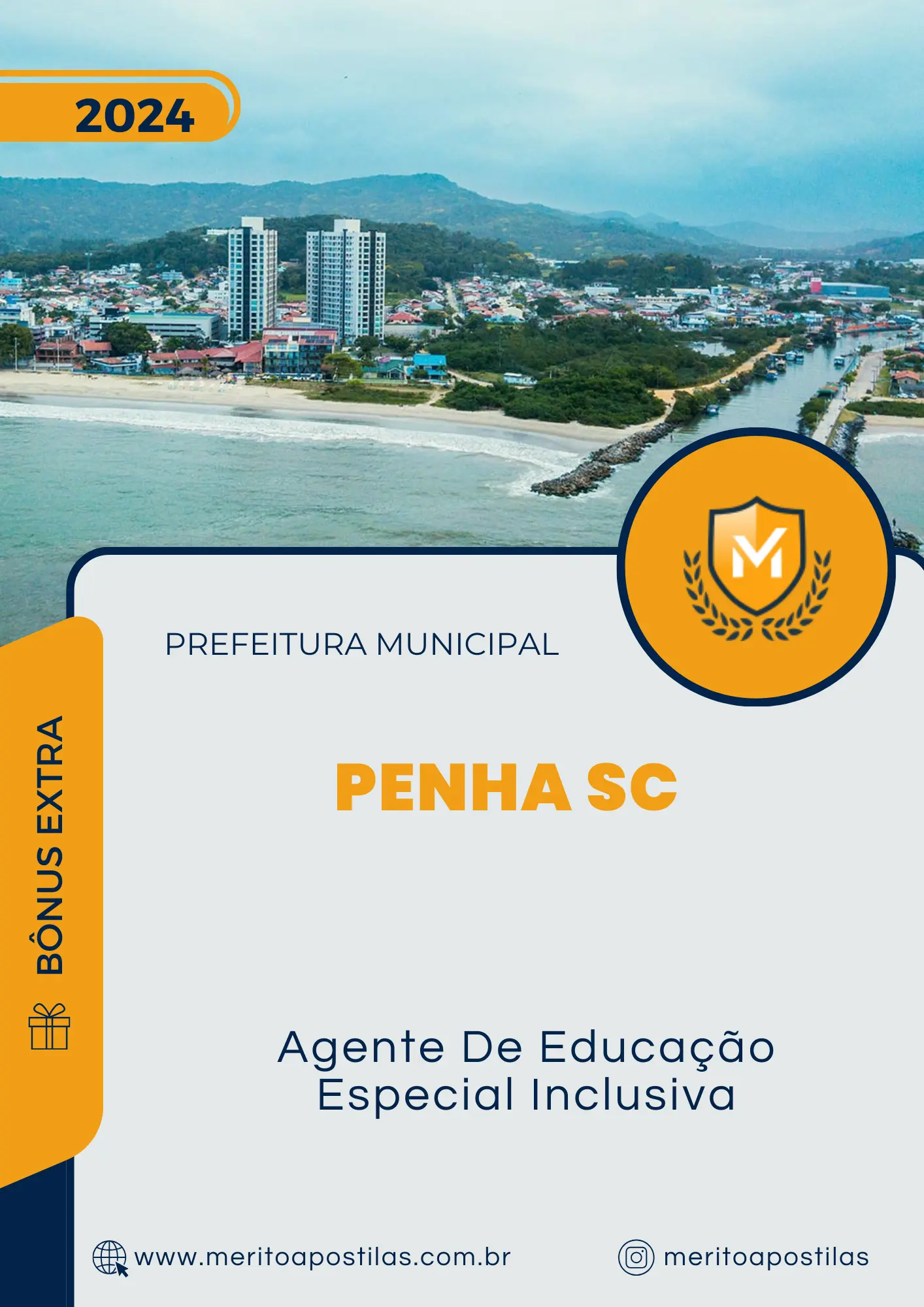 Apostila Agente De Educação Especial Inclusiva Prefeitura de Penha SC 2024