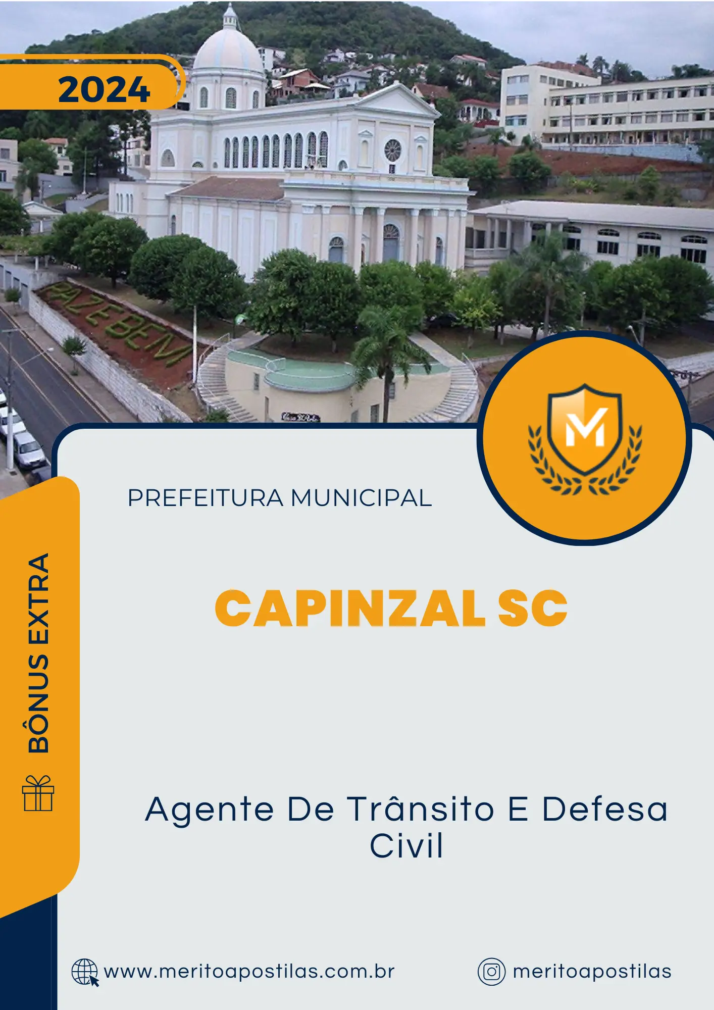 Apostila Agente De Trânsito E Defesa Civil Prefeitura de Capinzal SC 2024