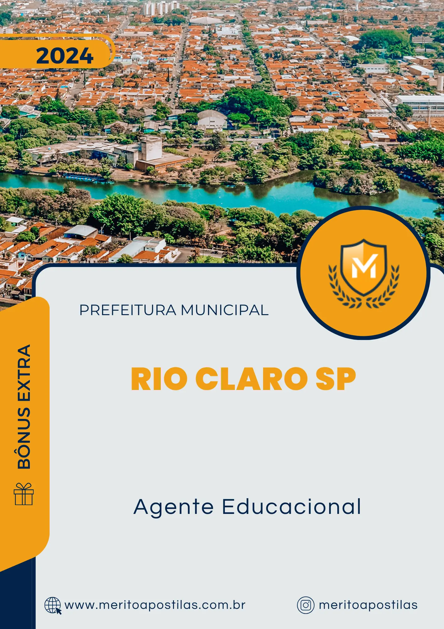 Apostila Agente Educacional Prefeitura de Rio Claro SP 2024