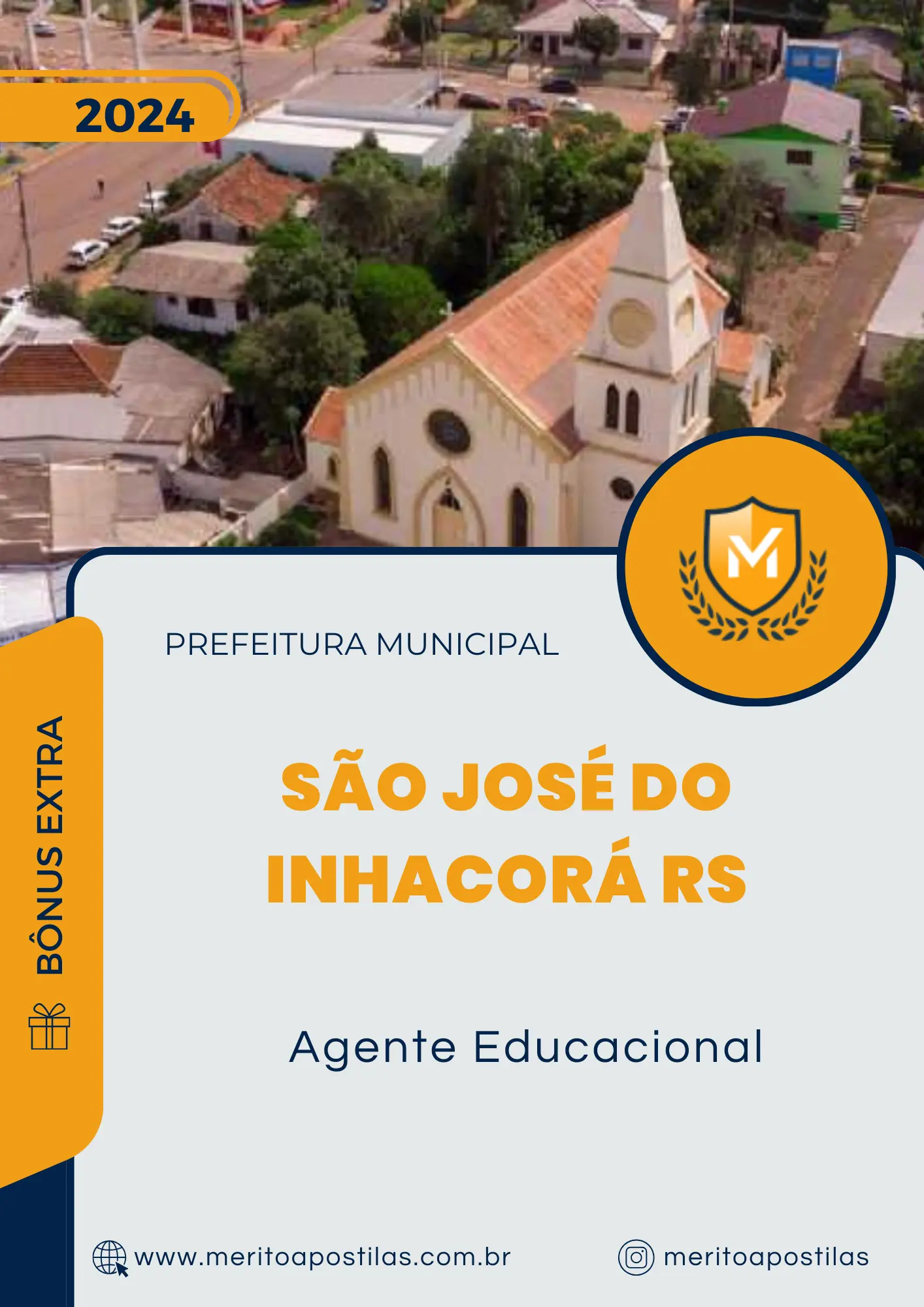 Apostila Agente Educacional Prefeitura de São José do Inhacorá RS 2024