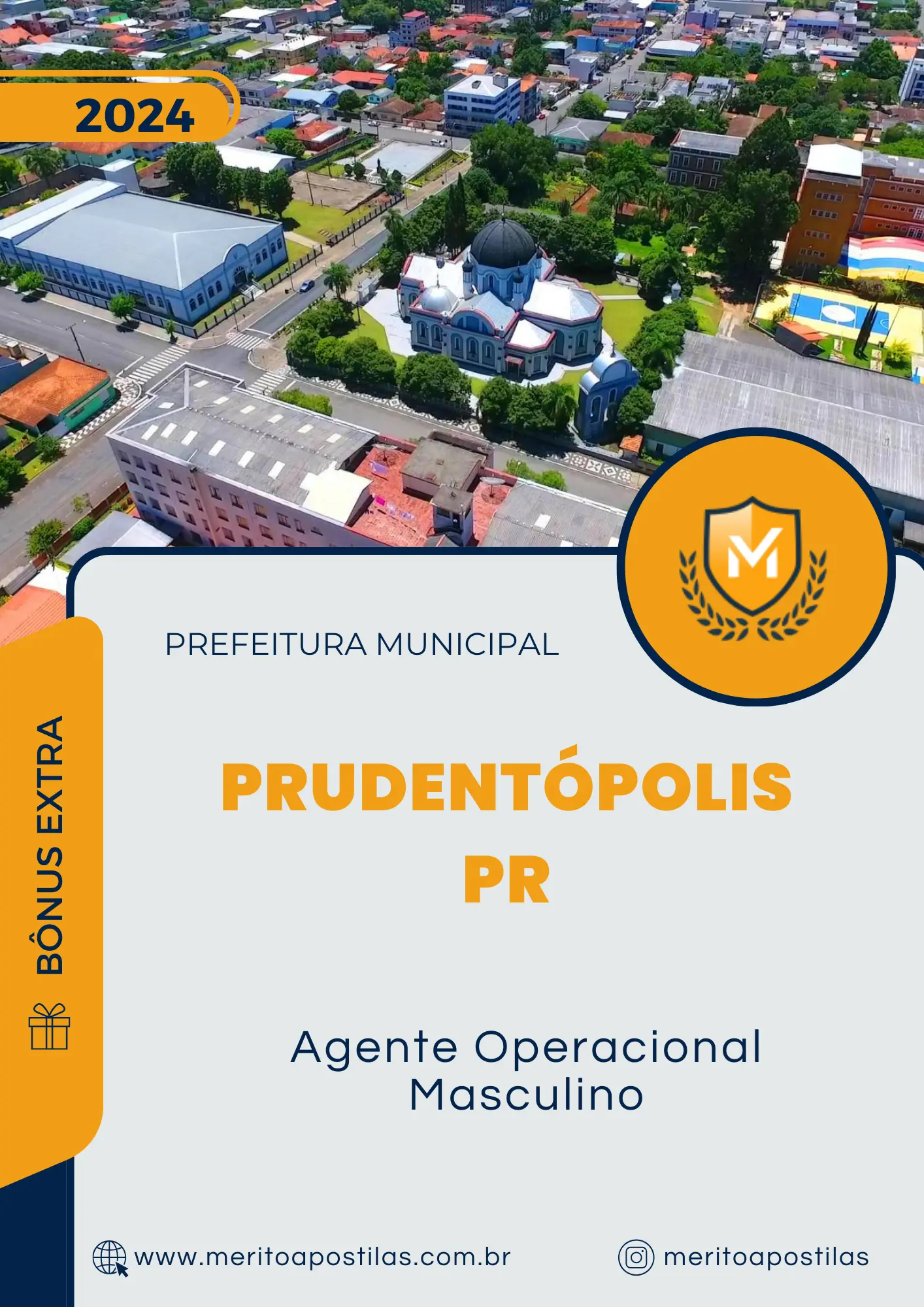 Apostila Agente Operacional Masculino Prefeitura de Prudentópolis PR 2024