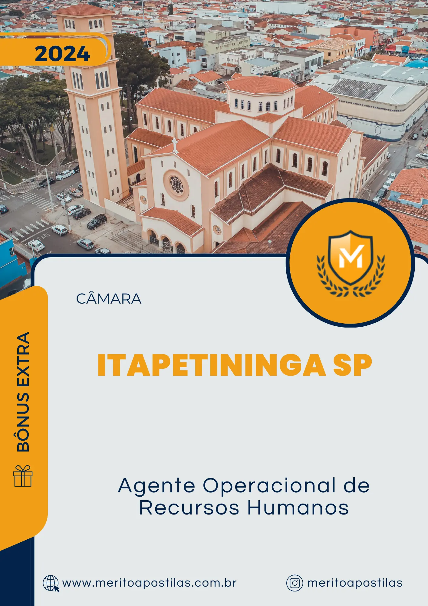 Apostila Agente Operacional de Recursos Humanos Câmara de Itapetininga SP 2024