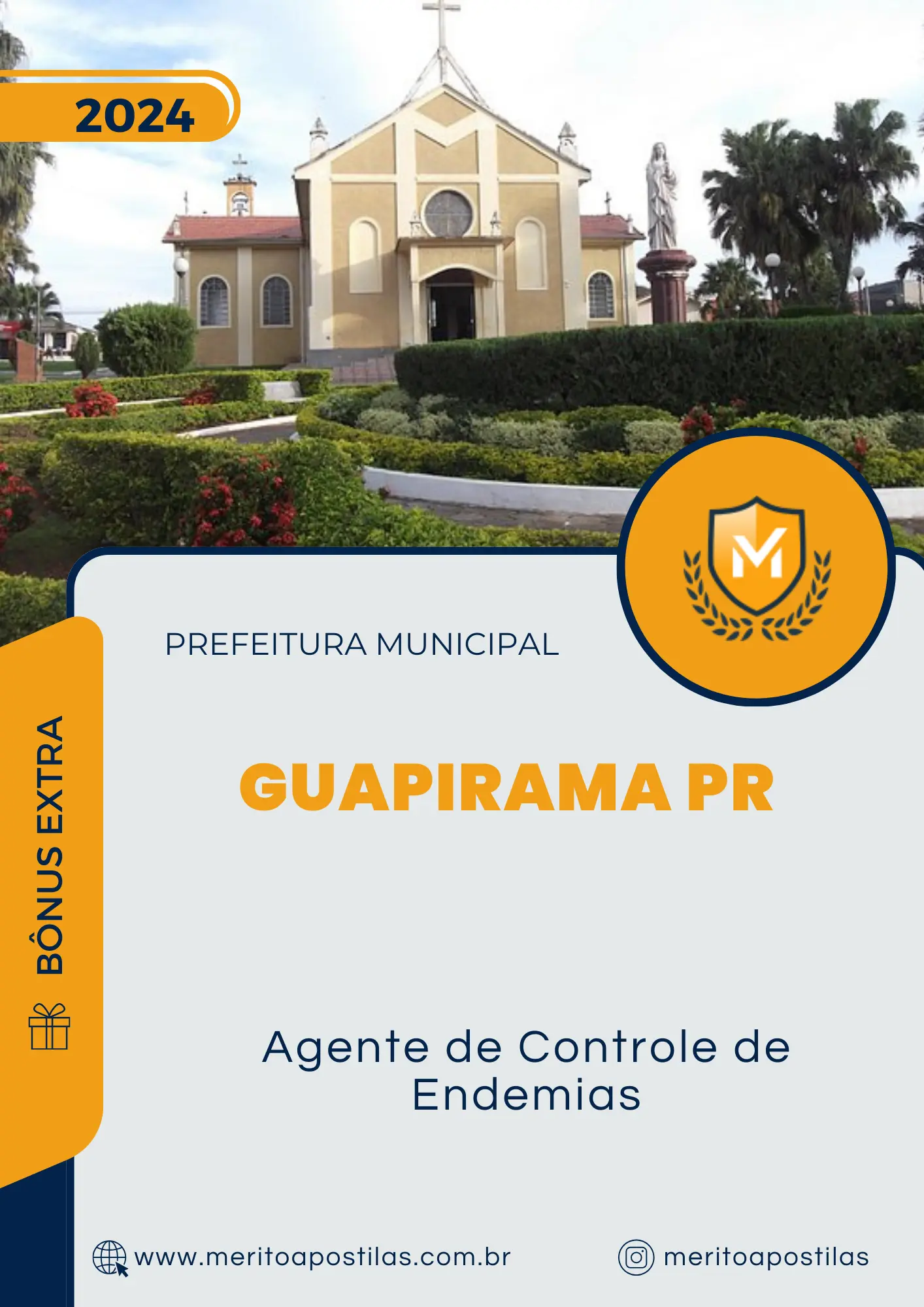 Apostila Agente de Controle de Endemias Prefeitura de Guapirama PR 2024