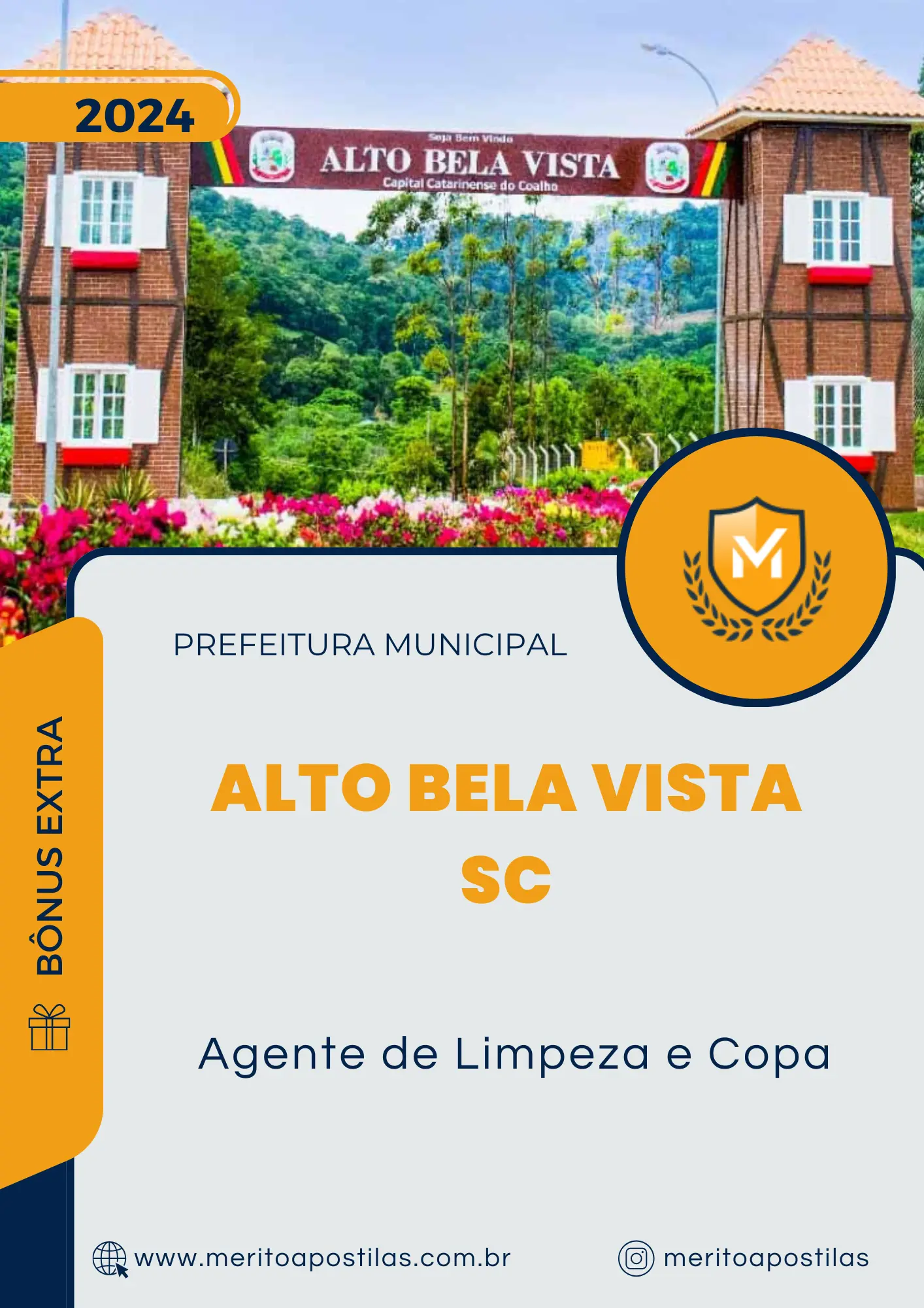 Apostila Agente de Limpeza e Copa Prefeitura de Alto Bela Vista SC 2024