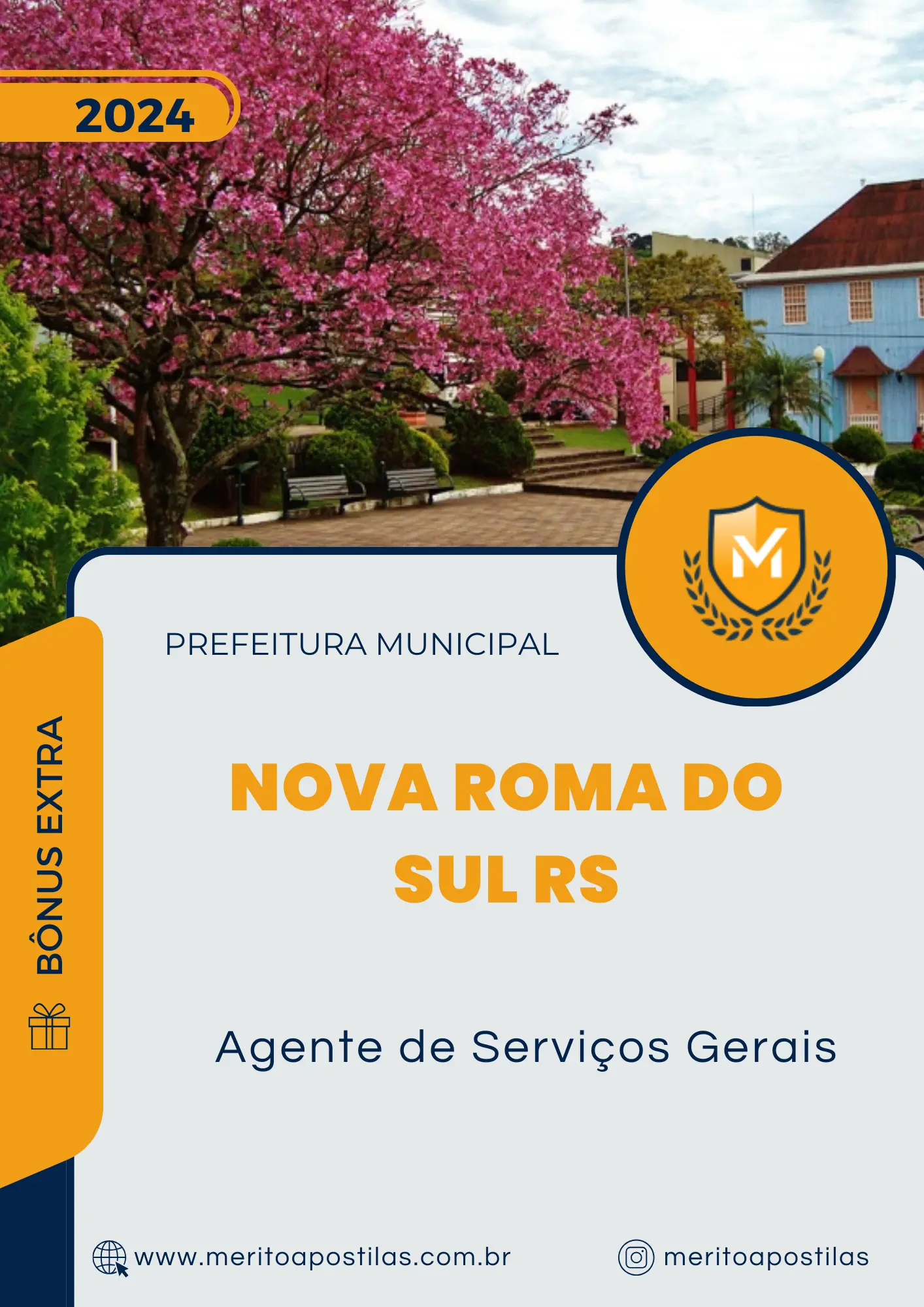 Apostila Agente de Serviços Gerais Prefeitura de Nova Roma do Sul RS 2024