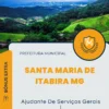 Apostila Ajudante De Serviços Gerais I Prefeitura de Santa Maria de Itabira MG 2024