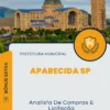 Apostila Analista De Compras E Licitação Prefeitura de Aparecida SP 2024