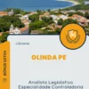 Apostila Analista Legislativo Especialidade Controladoria Interna Câmara de Olinda PE 2024