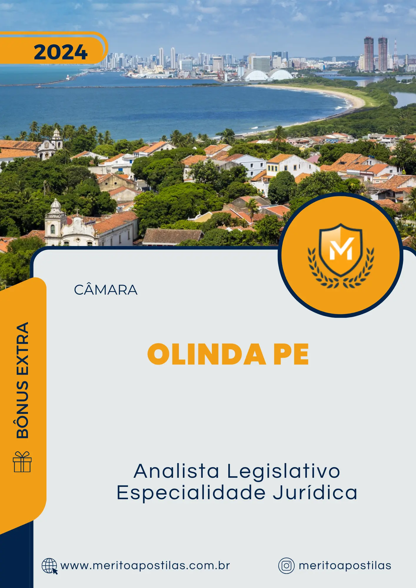 Apostila Analista Legislativo Especialidade Jurídica Câmara de Olinda PE 2024