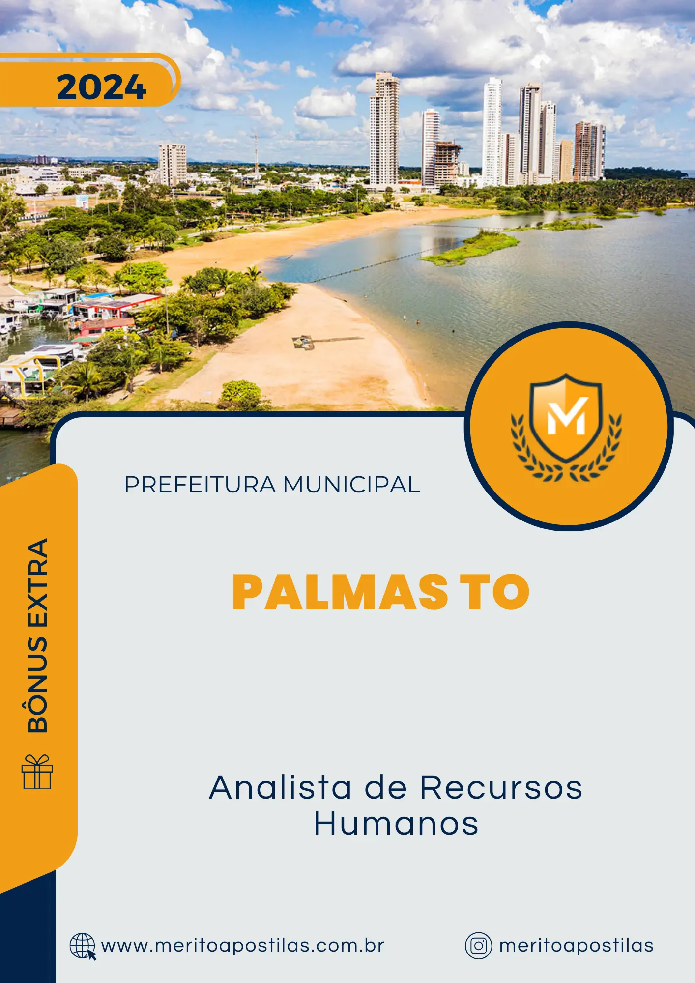 Apostila Analista de Recursos Humanos Prefeitura de Palmas TO 2024