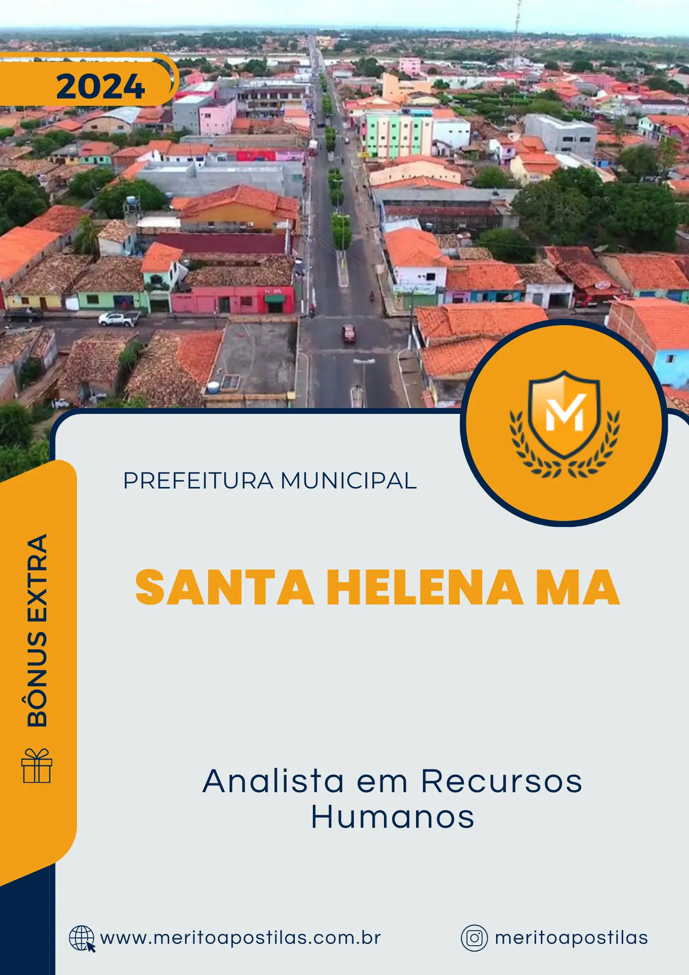 Apostila Analista em Recursos Humanos Prefeitura de Santa Helena MA 2024