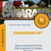 Apostila Apoio Administrativo Educacional Limpeza Escolar Prefeitura de Canarana MT 2024